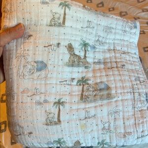 Aden and Anais Reversible Muslin Blanket